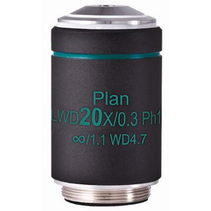 Motic obiectiv WD PL Ph CCIS, plan, achro, phase, 20x/0.3 w.d. 4.7mm, Ph1 (AE2000)