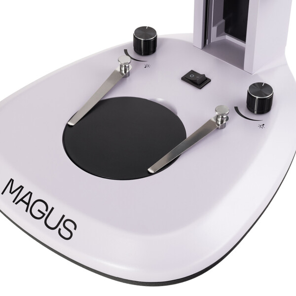 MAGUS Microscopul stereoscopic 8B 6.5x-55x bino Greenough 3W LED