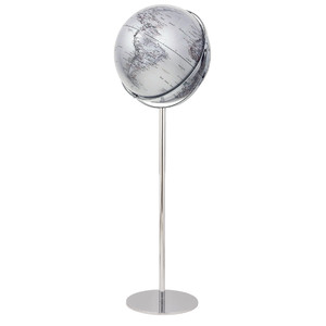 TROIKA Glob cu stand Apollo 17 Silver 43cm