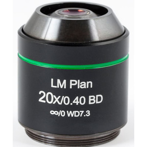 Motic obiectiv LM BD PL, CCIS, LM, plan, achro, BD 20x/0.4 w.d.7.3mm (AE2000 MET)