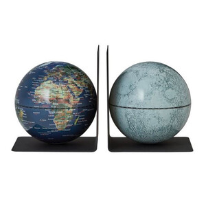 TROIKA BookGlobe Earth Moon 13cm