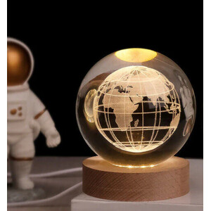 Creative Lighting Luminous Crystal Ball Earth