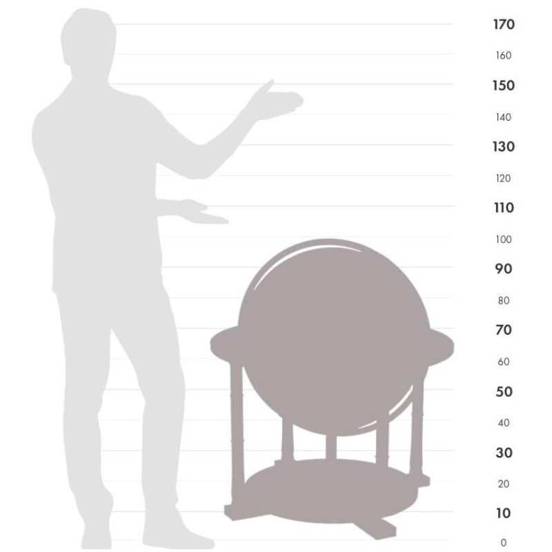 Zoffoli Glob cu stand Aries 60cm